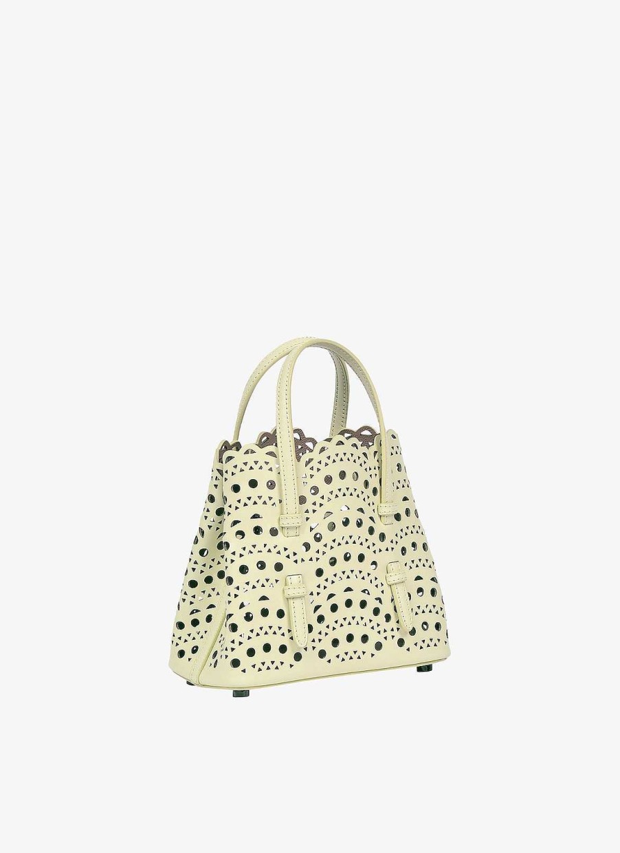 Bags Alaïa | Mina 16 Bag In Calf Leather With Waves