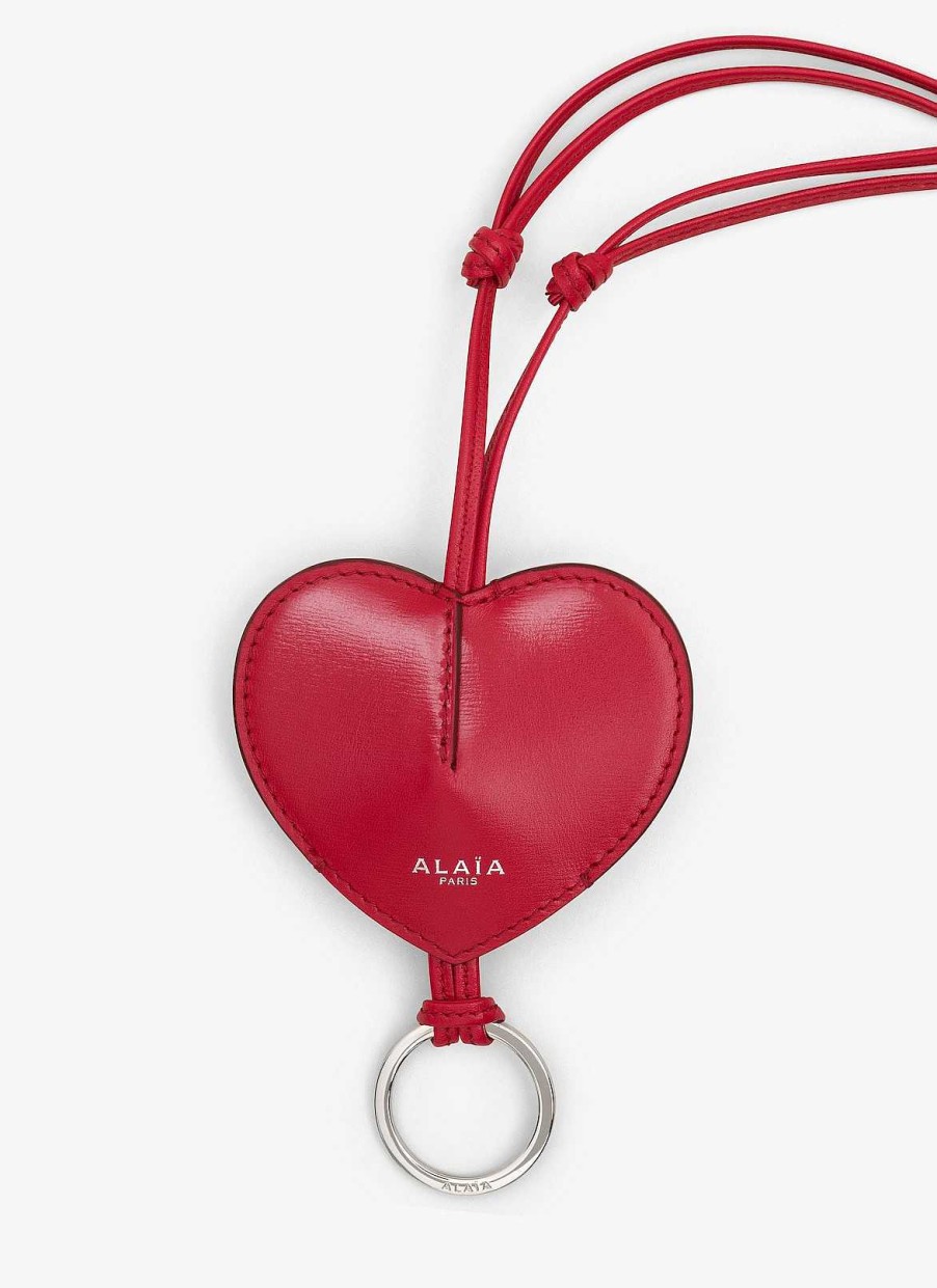 Accessories Alaïa | Le Coeur Cloche In Calfskin