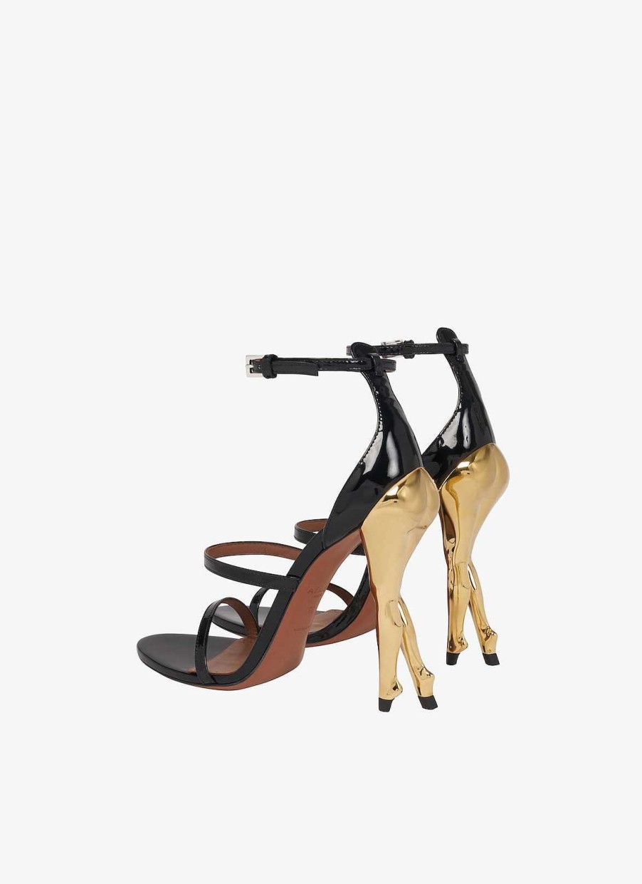 Shoes Alaïa | Cabaret Sandals In Lambskin