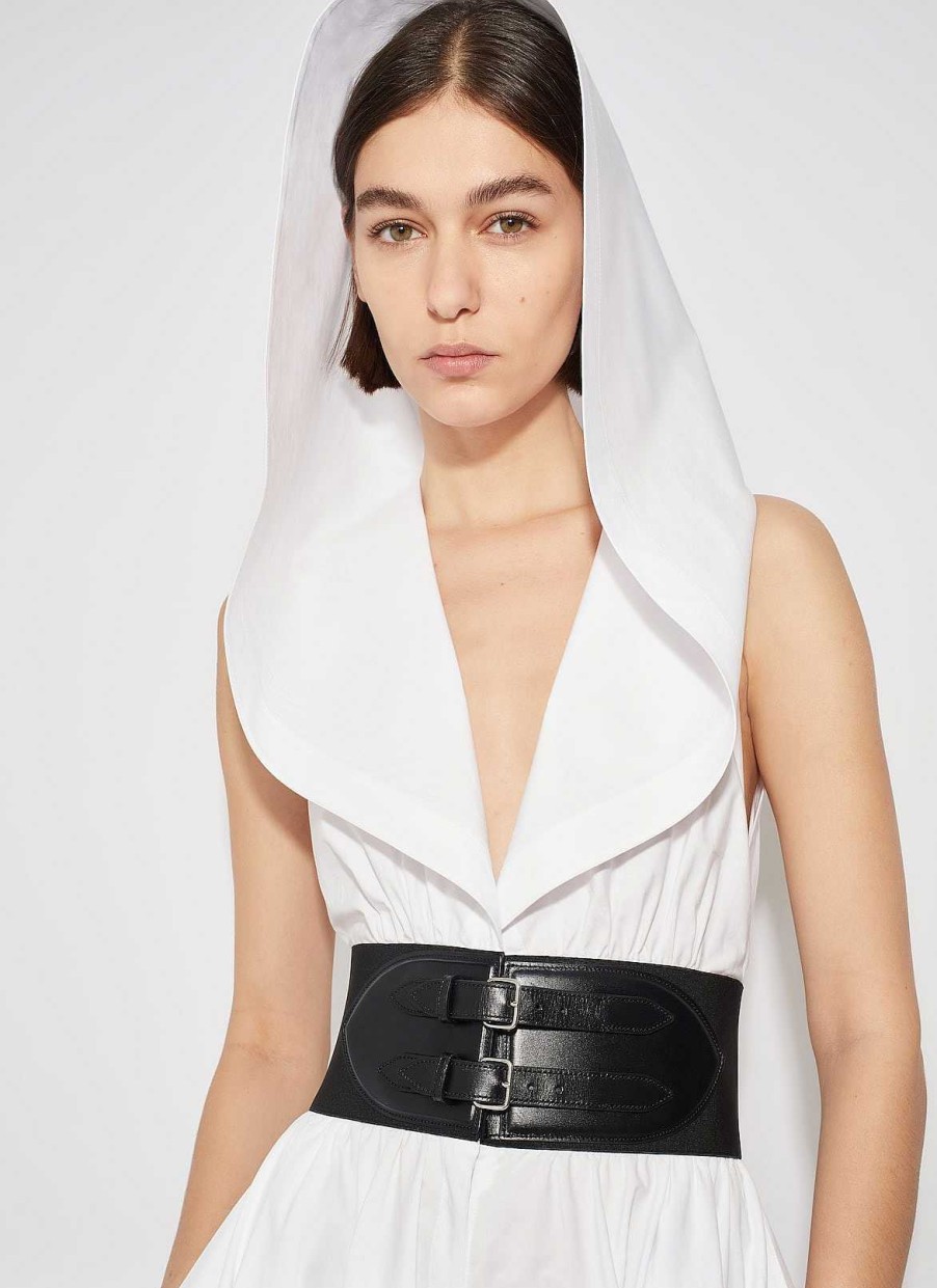 Ready-To-Wear Alaïa | Poplin Hooded Dress