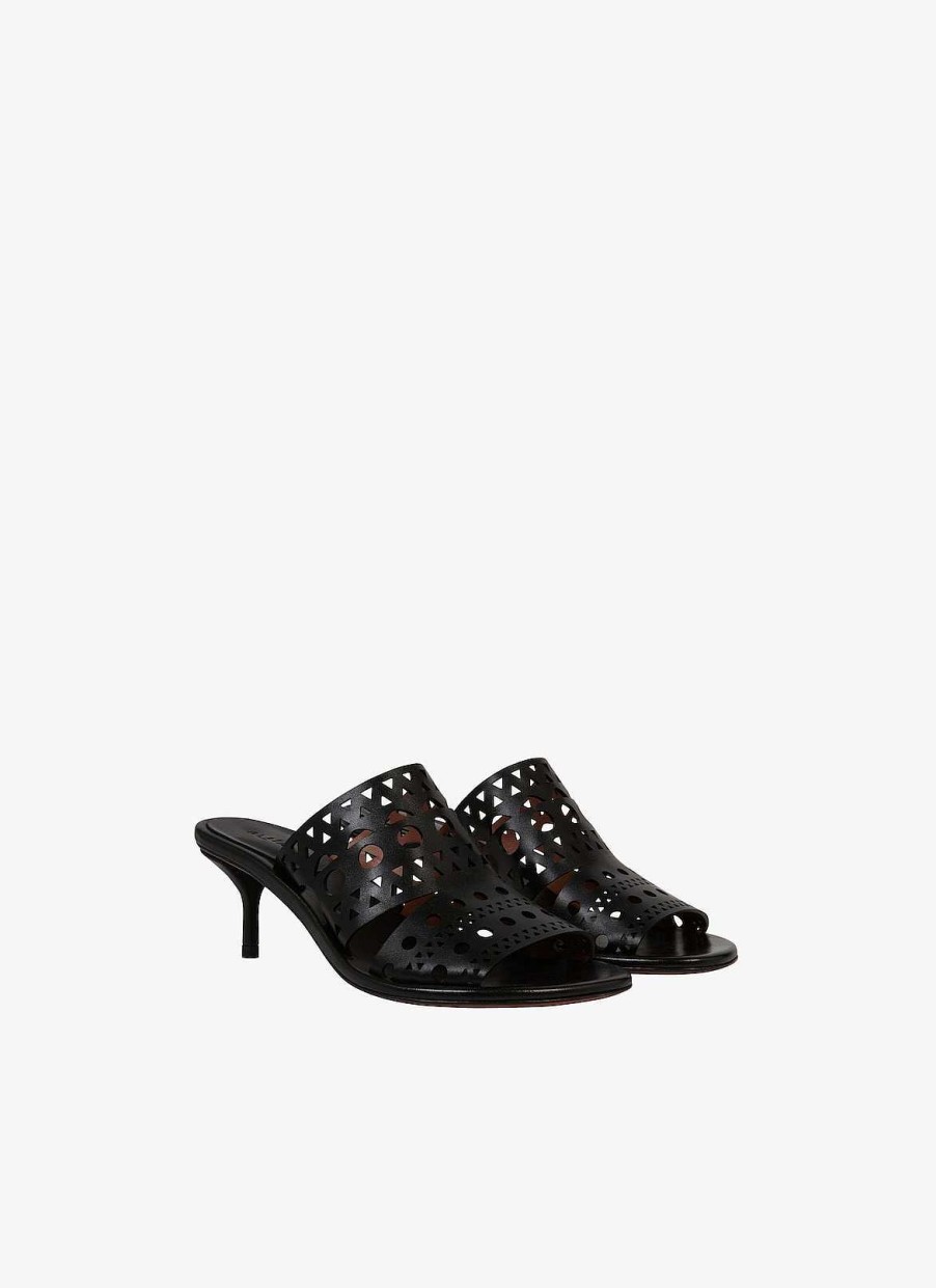 Shoes Alaïa | Vienne Mule In Vienne Lambskin