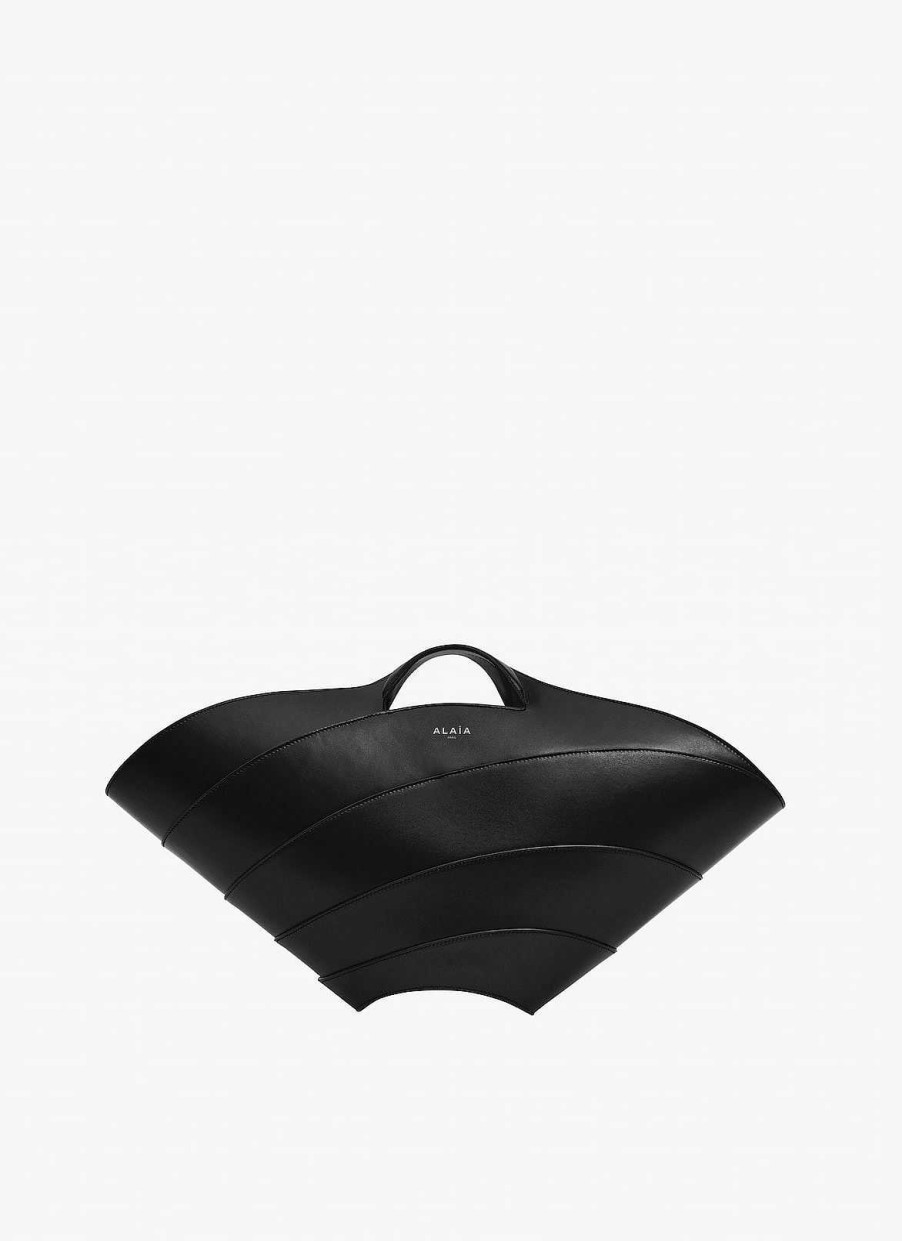 Bags Alaïa | Medium Khaima Bag In Smooth And Polished Calf Leather