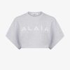 Ready-To-Wear Alaïa | Short Sweatshirt In Cotton