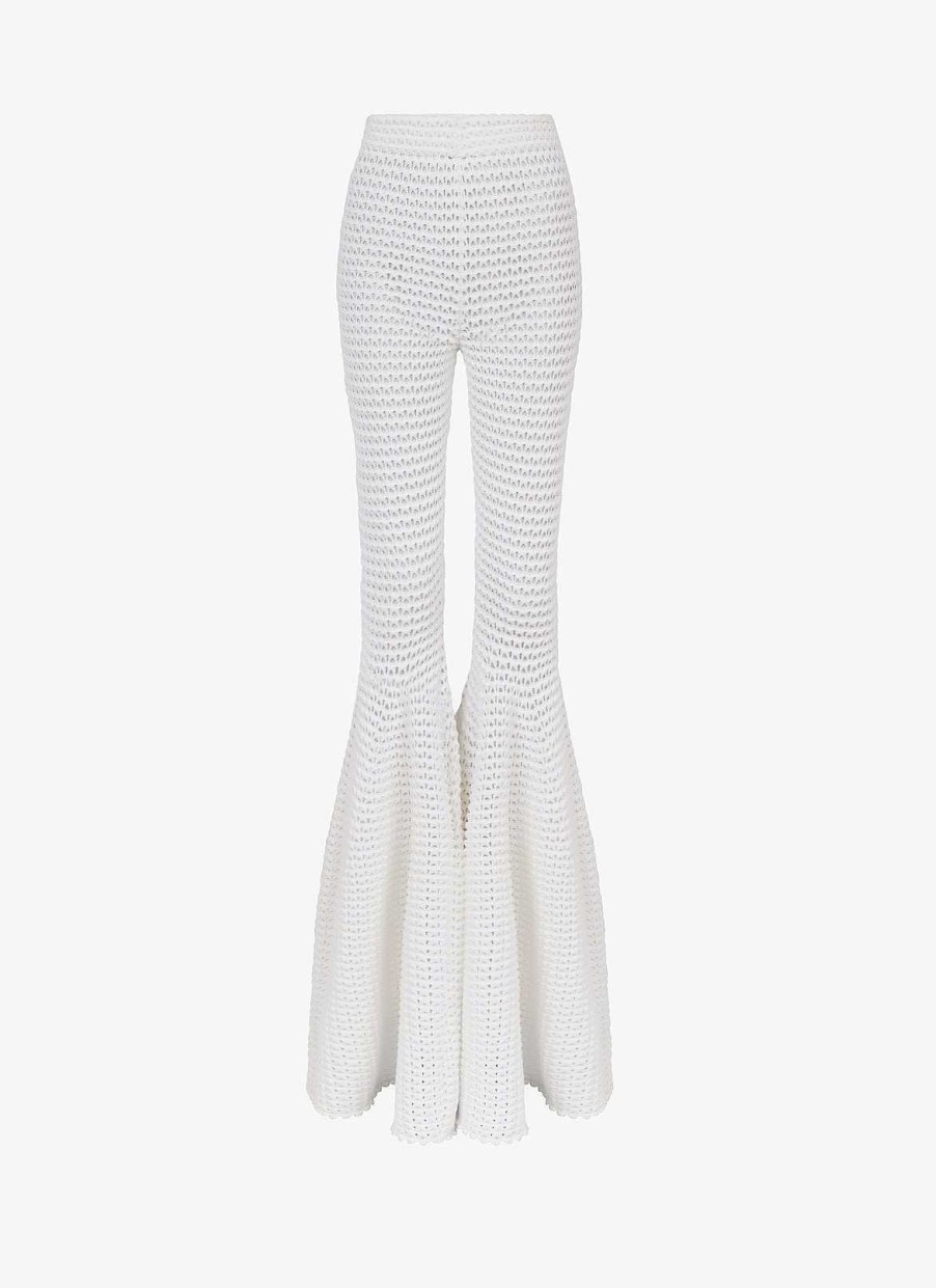 Ready-To-Wear Alaïa | 3D Waffle Flared Pants