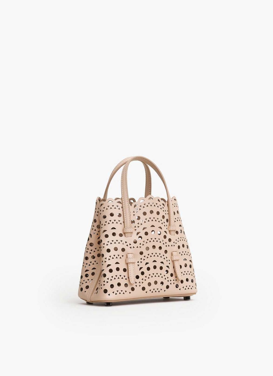 Bags Alaïa | Mina 16 Bag In Calf Leather With Waves