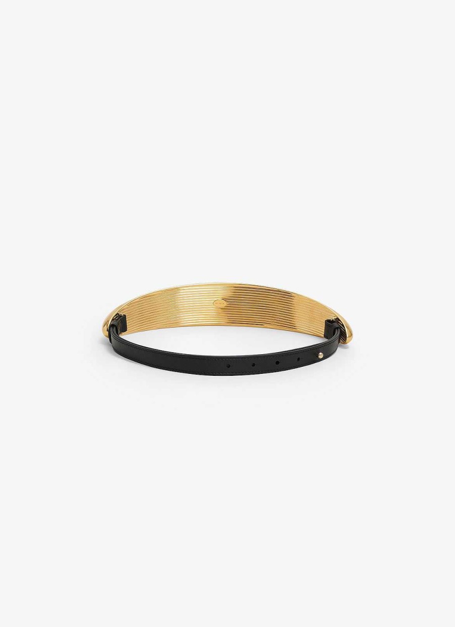 Accessories Alaïa | Bumber Belt In Calf Leather