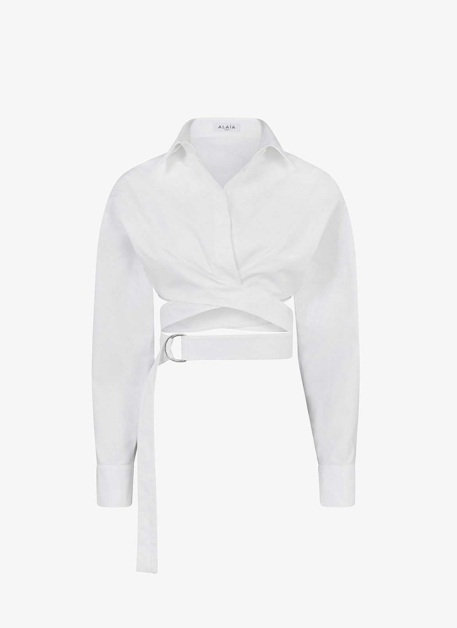 Ready-To-Wear Alaïa | Cross Poplin Shirt