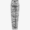 Ready-To-Wear Alaïa | Straight Animal Denim Pants