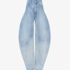 Ready-To-Wear Alaïa | Rounded Denim Pants