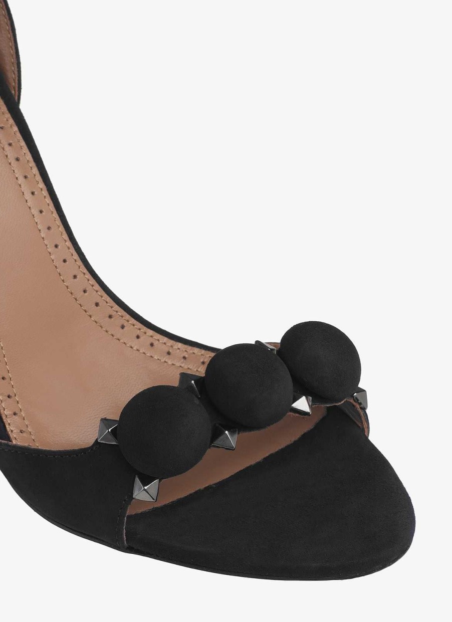 Shoes Alaïa | Bombe Sandals In Goat Suede