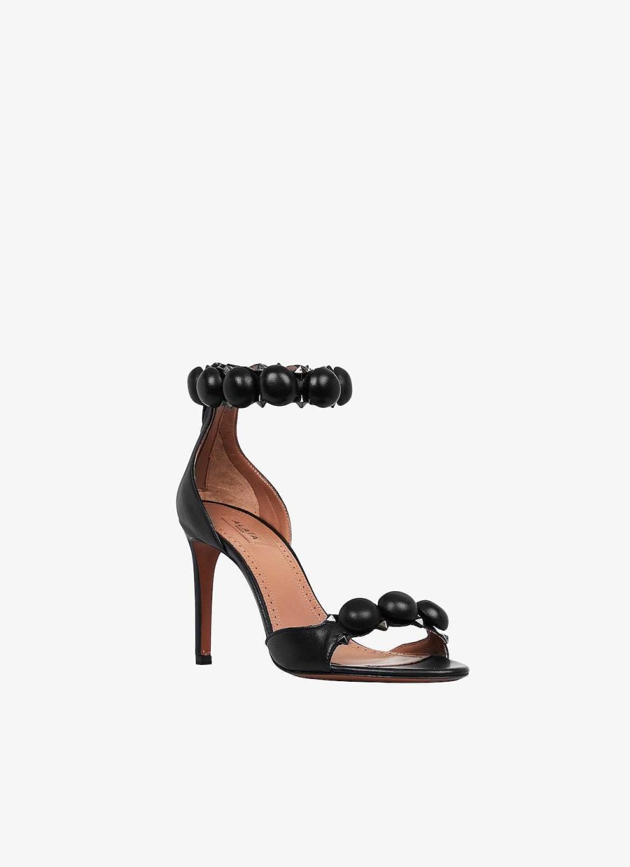 Shoes Alaïa | Bombe Leather Sandals