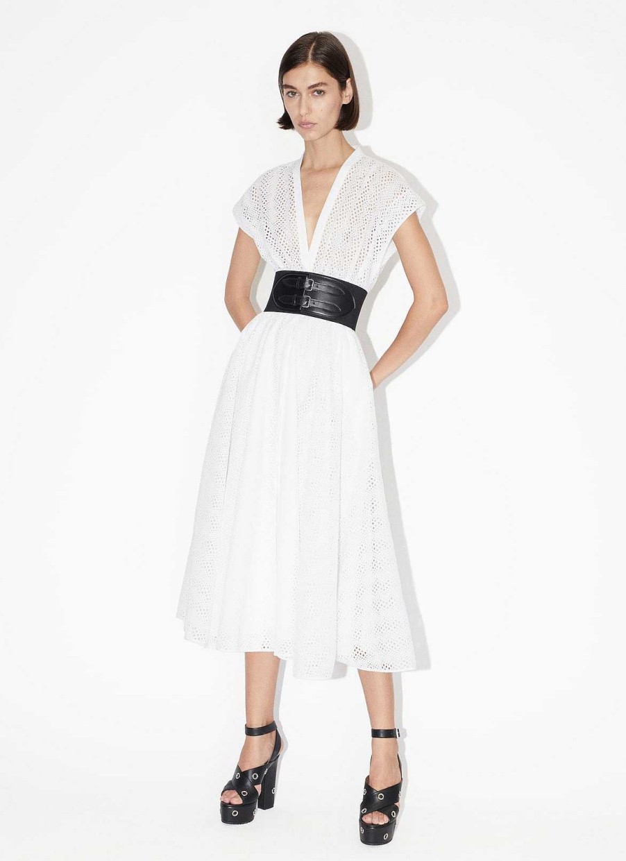 Ready-To-Wear Alaïa | Dress With Sangallo Belt