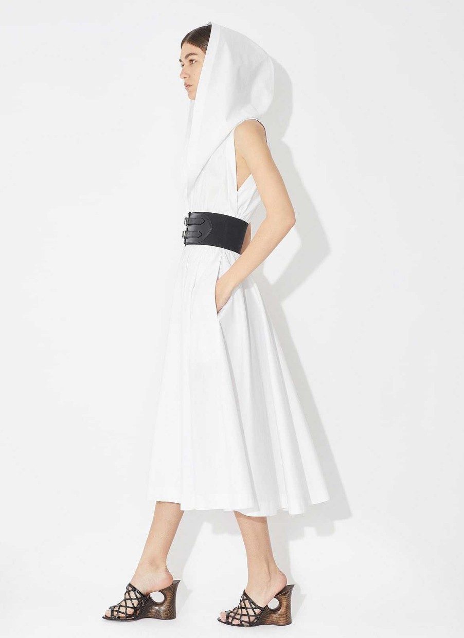 Ready-To-Wear Alaïa | Poplin Hooded Dress