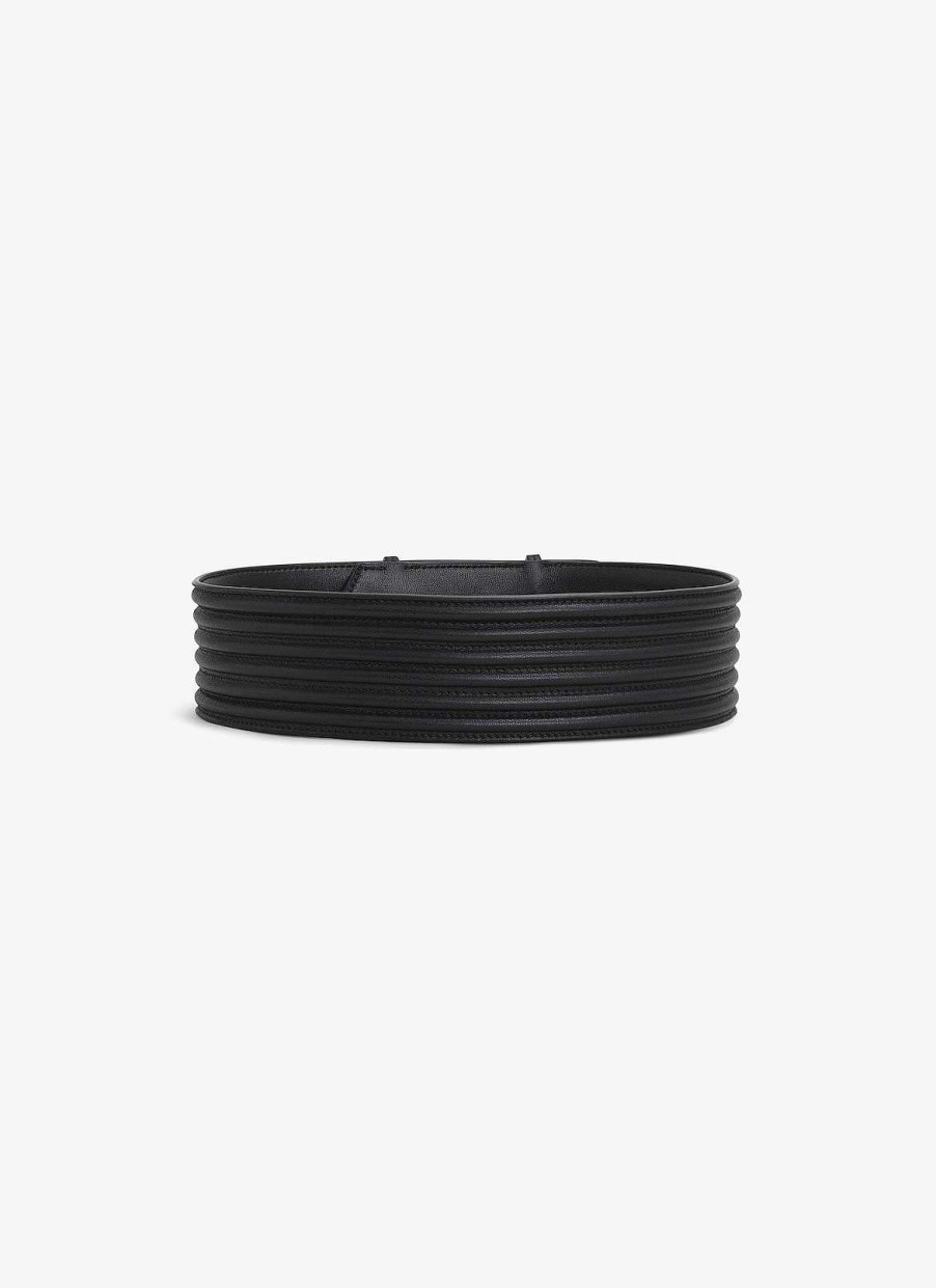 Accessories Alaïa | Padded Calf Leather Belt