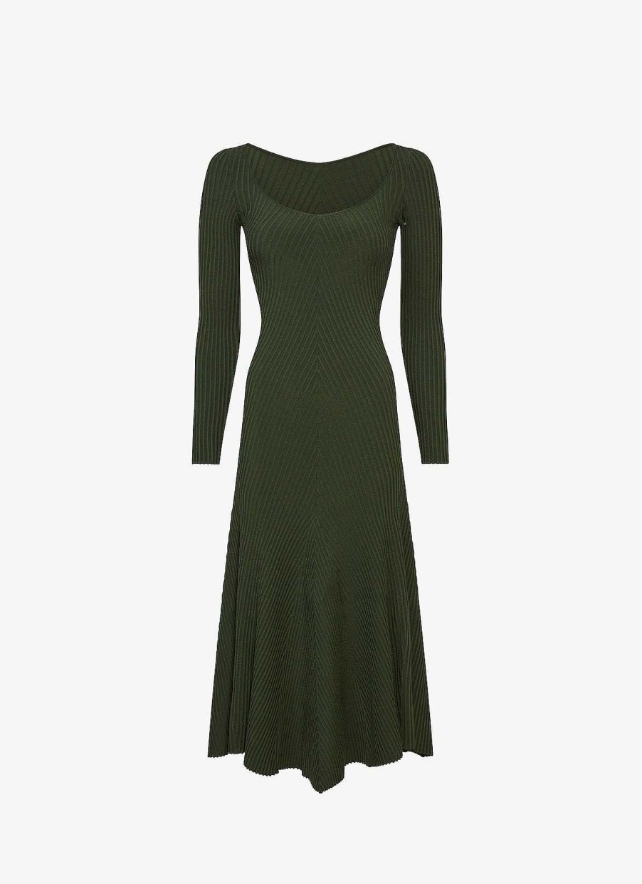 Ready-To-Wear Alaïa | Active Ribbed Midi Dress