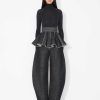 Ready-To-Wear Alaïa | Rounded Denim Pants