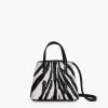 Bags Alaïa | Mina 16 In Calf Leather With Zebra Print