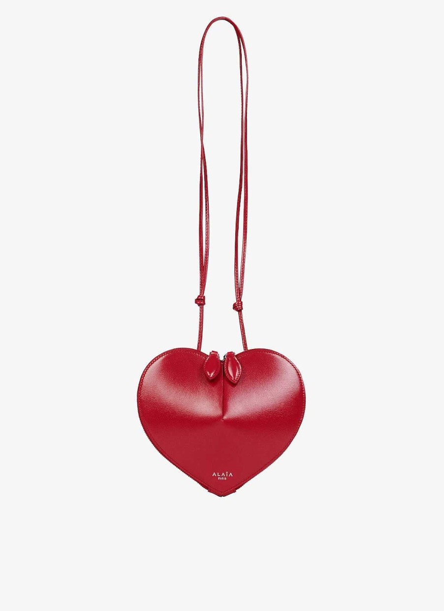 Bags Alaïa | Le Coeur Bag In Luxurious Calfskin