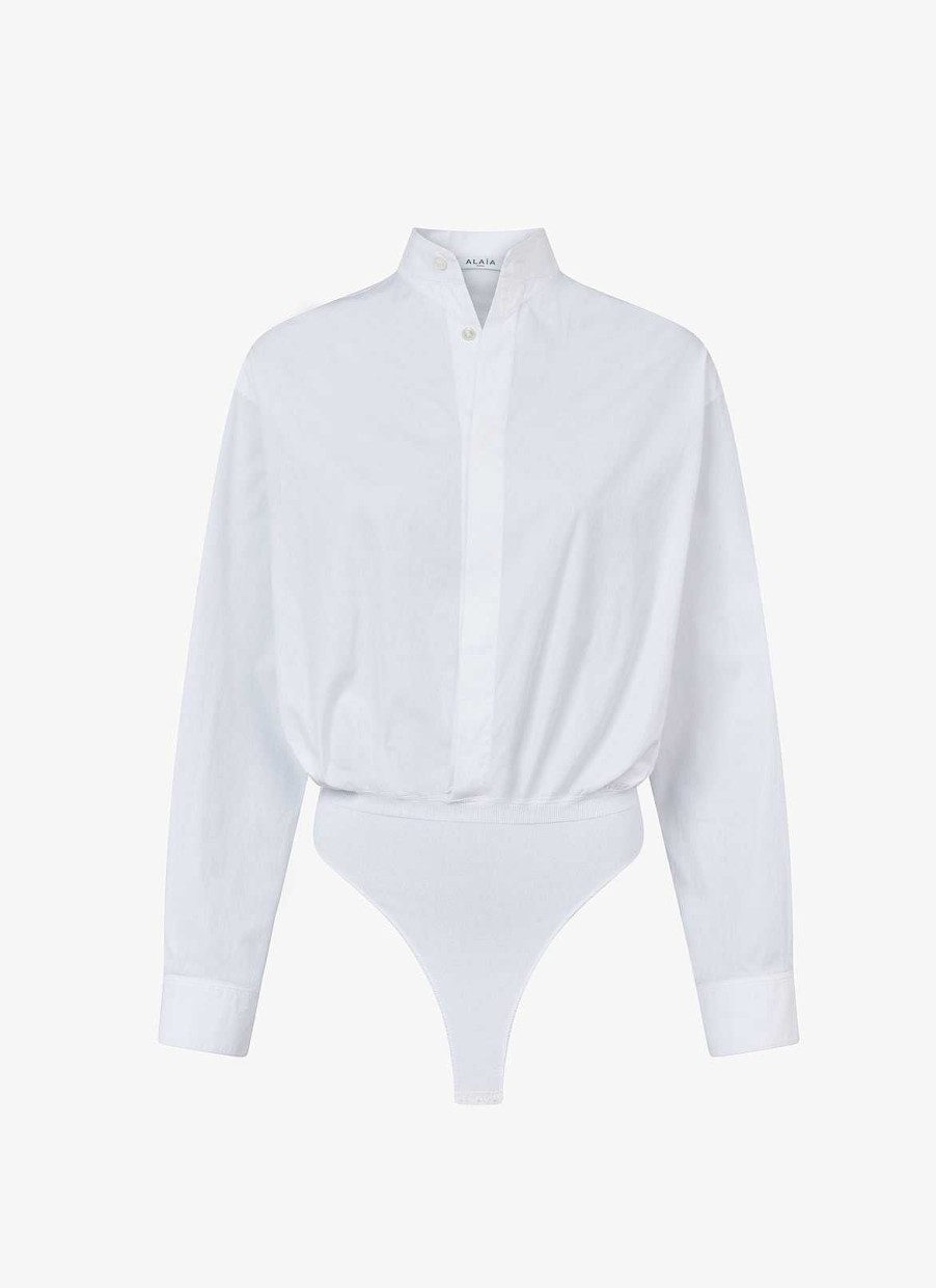 Ready-To-Wear Alaïa | Poplin Shirt Bodysuit