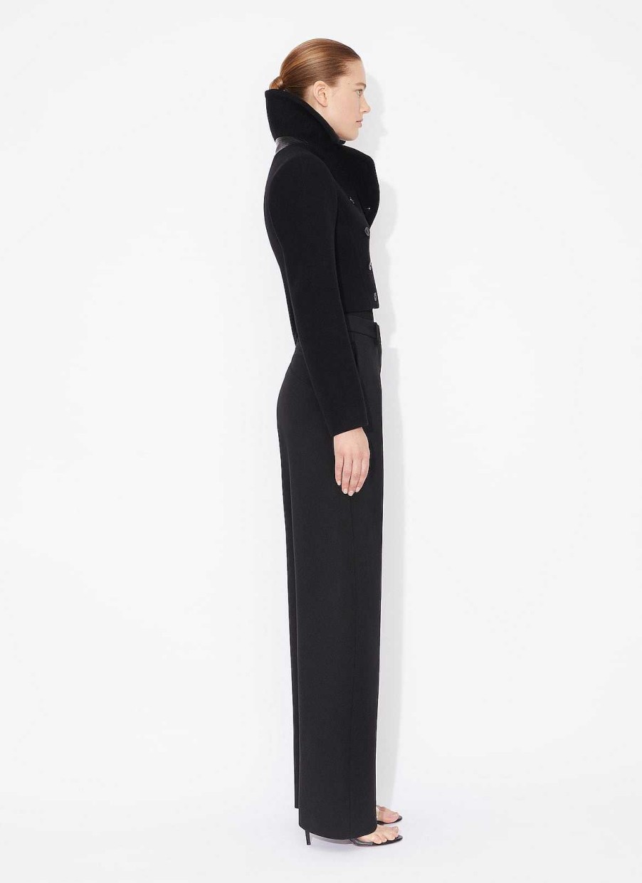 Ready-To-Wear Alaïa | Rounded Wool Pants