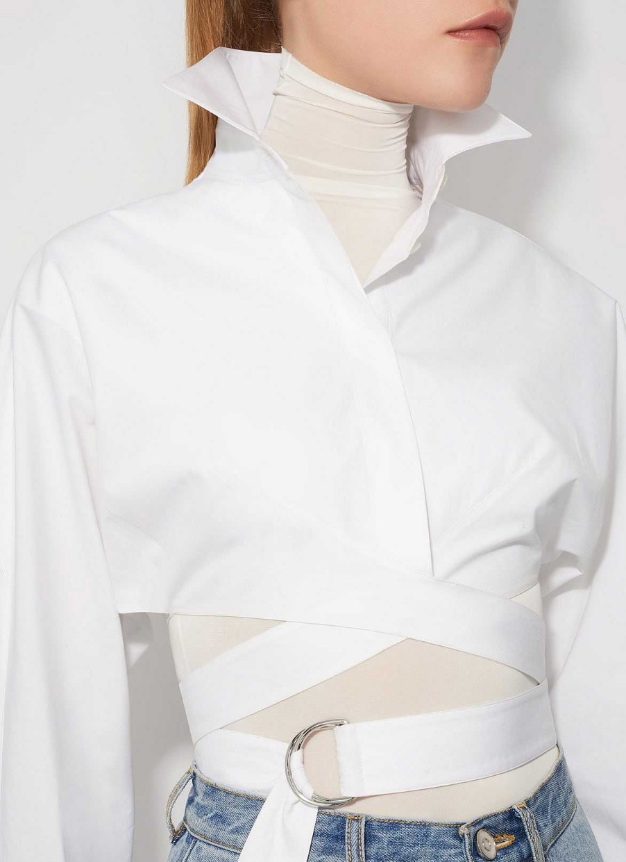 Ready-To-Wear Alaïa | Cross Poplin Shirt